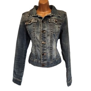 d. jeans Blue Denim Jean Jacket (Medium)